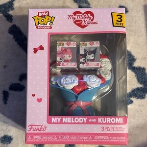 Bitty Pop! Bouquet My Melody and Kuromi Brand New!